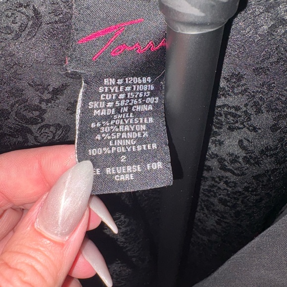 Torrid Black Women's Blazer - Picture 3 of 3